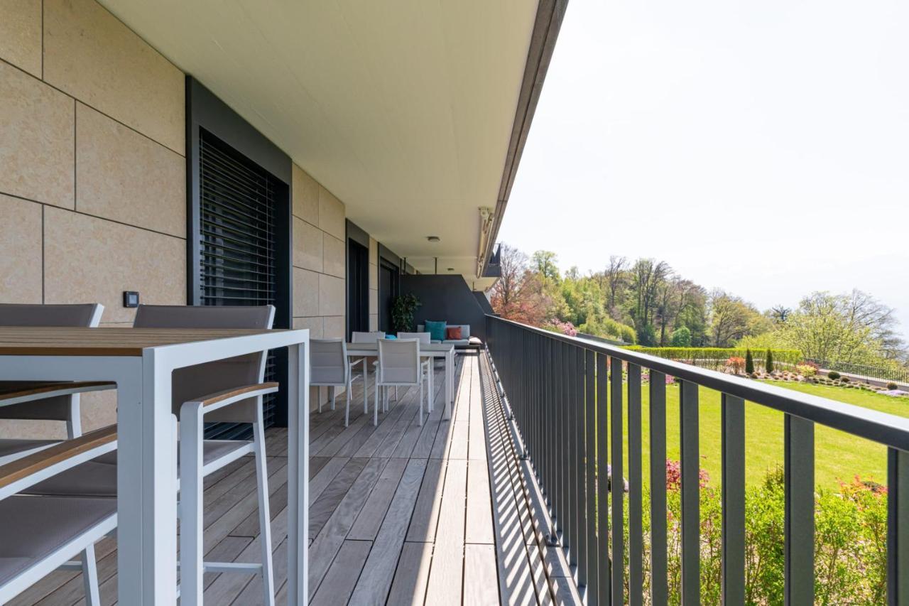 Terrasses de Lavaux Appartement moderne avec vue panoramique&piscine Puidoux Extérieur photo